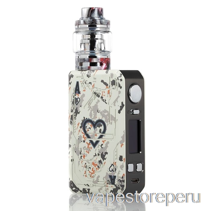 Vape Recargable Teslacigs Poker 218w Kit De Inicio Blanco